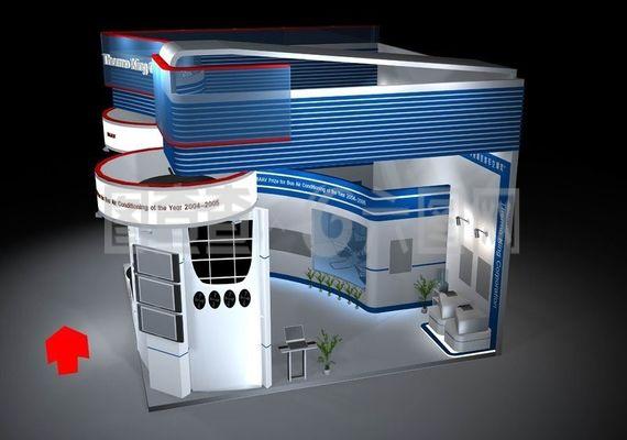 3D商業創意型展廳設計模型 創新與體驗的融合